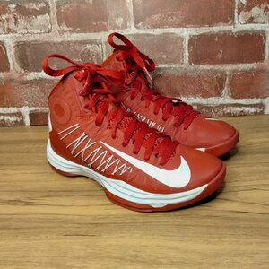 Nike Hyperdunk 2012 Red Basketball Sneakers Size 6.5Y (Women’s 8 / Men’s 6.5)